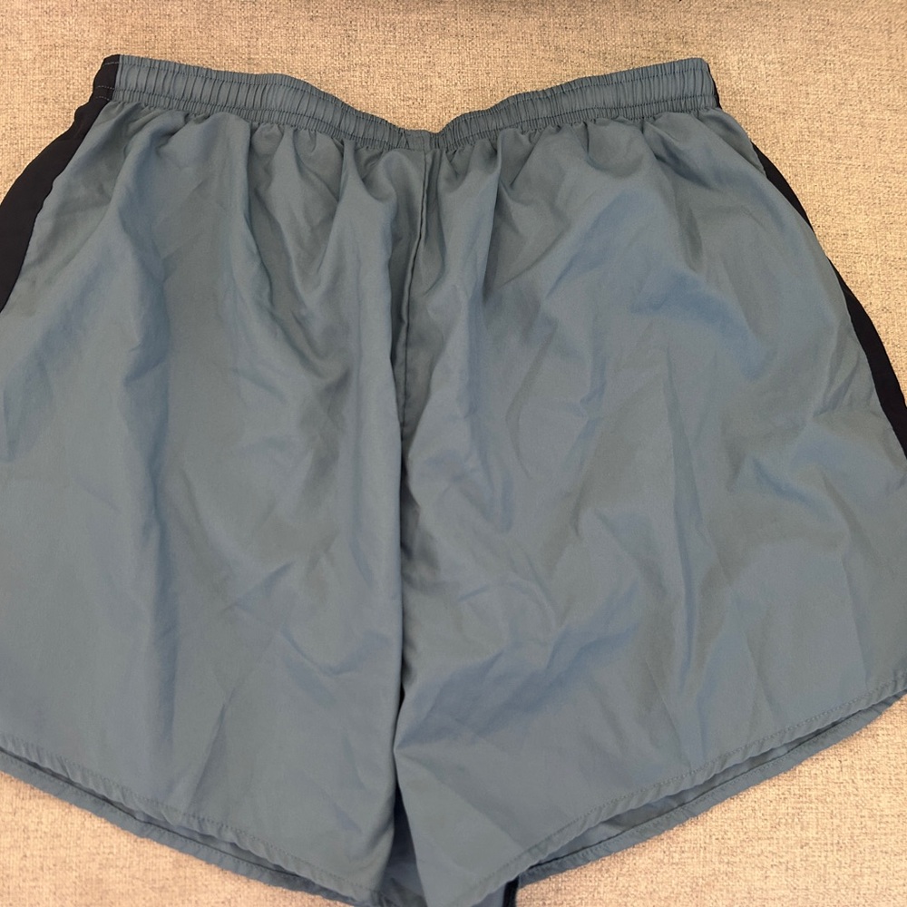 Nike Women Dri Fit Shorts - Black, Light Blue, Gray - Set of three Medium - Picture 8 of 10